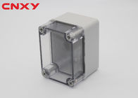 Boîte de jonction électrique extérieure imperméable de boîte de jonction de PC de couverture d'extrémité de clôture transparente de coffret 110*80*85 millimètre